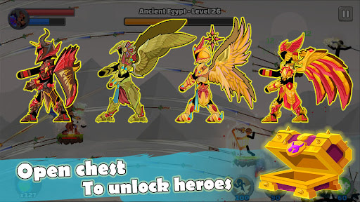 Stickman Spear Legend MOD gold unlocked