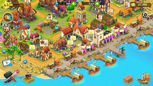 Town Village: Farm Build City MOD Version