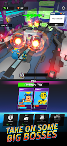 Superheroes Idle RPG League game screenshot