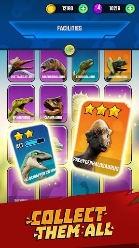 Jurassic Warfare: Dino Battle MOD Full Gold