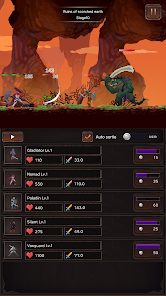 Juego Hack & Craft Shop: Idle RPG