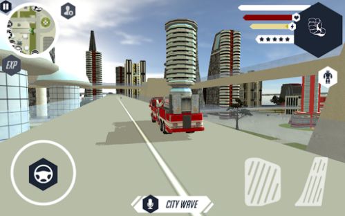 Robot Firetruck with Superpowers