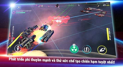 Starship battle MOD unlock diamonds