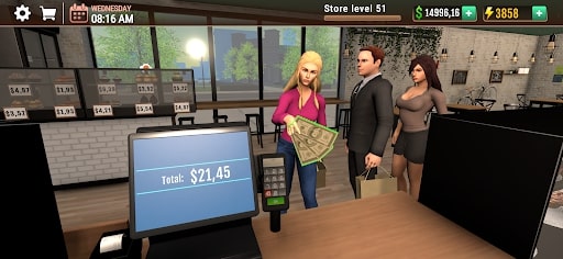 Coffee Shop Simulator 3D Cafe MOD