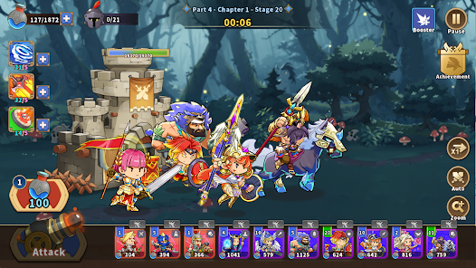 Castle War Defense game screenshots