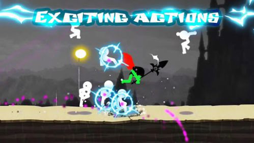 Stickman The Flash жесткое PvP