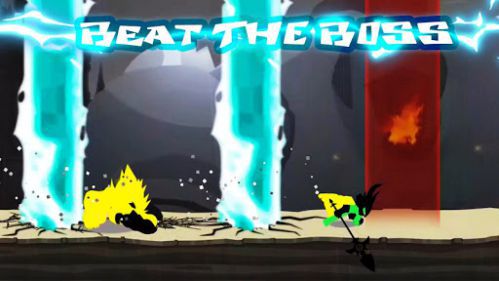 Stickman The Flash разнообразное оружие
