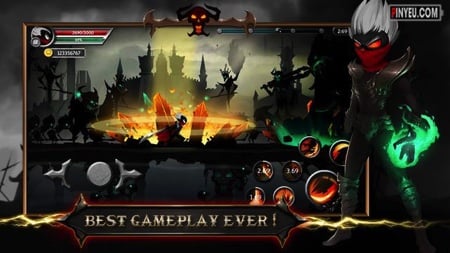 скачать игру Stickman Legends