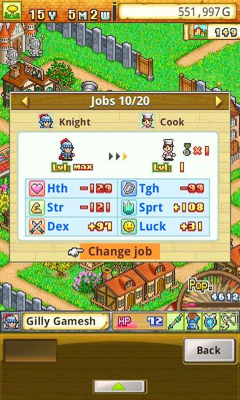 Dungeon Village mod with unlimited town points