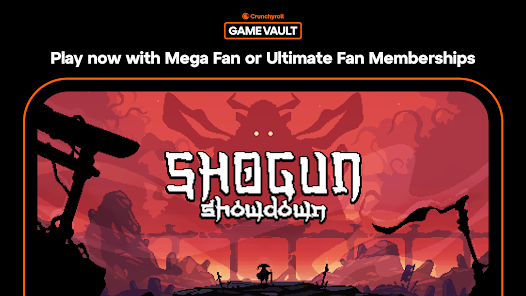 Hình ảnh gameplay Crunchyroll, Shogun Showdown