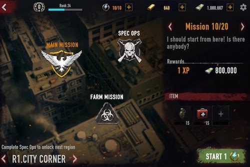 Download MAD ZOMBIES shooting game
