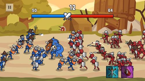 Stickman strategy game stickwar, StickWarLegary