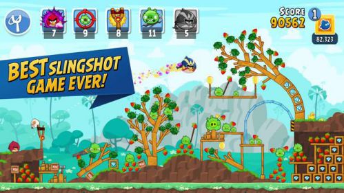 Angry Birds Friends multiplayer mode