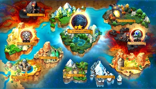 Clash of Gods Magic Kingdom MOD Full Resources