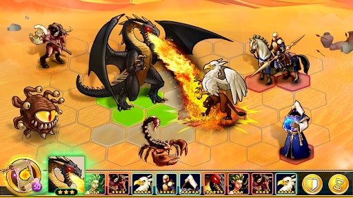 Clash of Gods Magic Kingdom MOD Unlimited Money