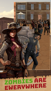 Western Cowboy Zombie Hunter