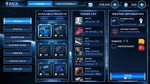 In-game visuals