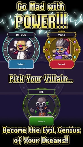 Idle Mastermind MOD tính năng Menu