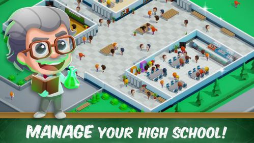 Idle High School Tycoon idle entertainment game