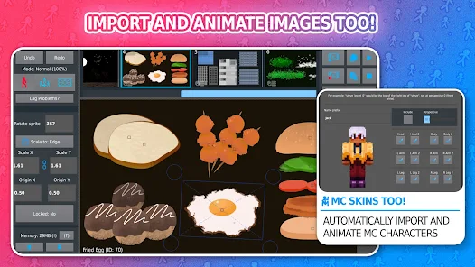 Stick Nodes Pro APKcombo Interface Images