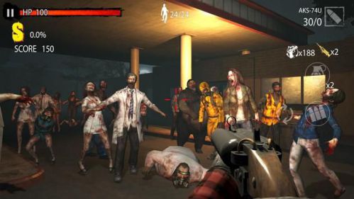Zombie Hunter D-Day – Realistic 3D graphics.