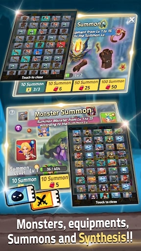 Dungeon Manager : Mine King MOD Skills