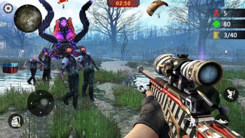 Zombie 3D Gun Shooter boss battles