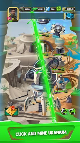 Nuclear Empire mines energy