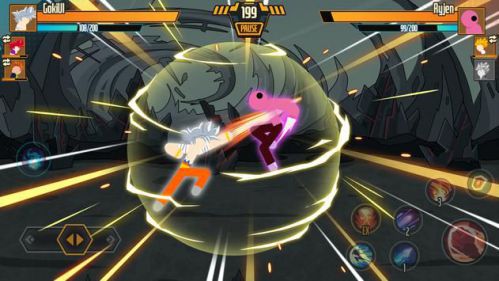 Trò chơi đối kháng Stickman Dragon Fight