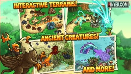 Download the hacked version of kingdom rush origins