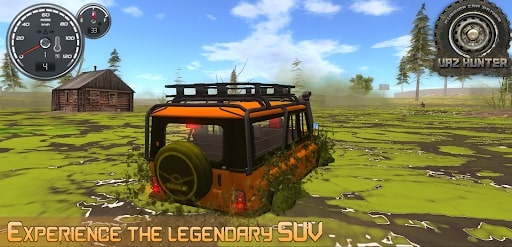 Russian Car Driver UAZ HUNTER MOD Unlimited Points