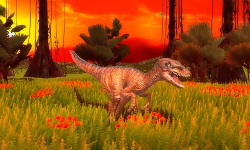 Velociraptor Simulator dinosaur game