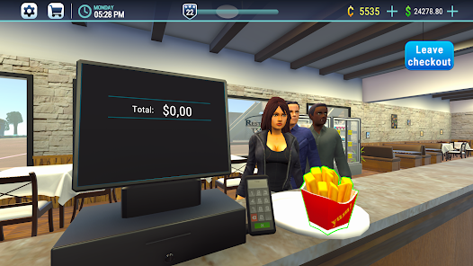 Demo Restaurant Simulator 3D Bar