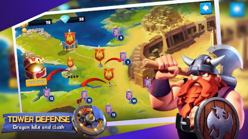 Tower defense: Idle and clash conquer the world