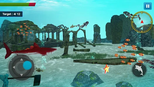 Angry Shark Sim