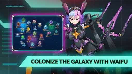Waifu: Idle Space Farmer MOD Unlimited Money