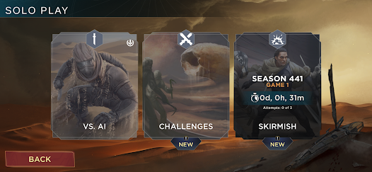 Screenshot of Dune: Imperium Digital