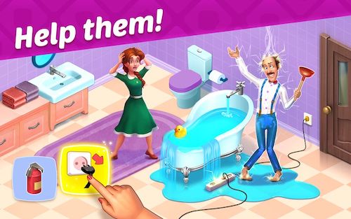 Tải ngay tựa game Homescapes mod sao