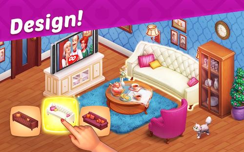 Tựa game thiết kế nhà cửa Homescapes hấp dẫn