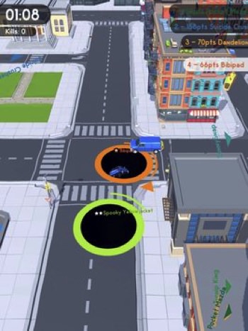 Hole.io untuk Android dan iOS