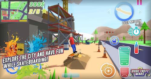 Cheat Dude Theft Wars sınırsız para