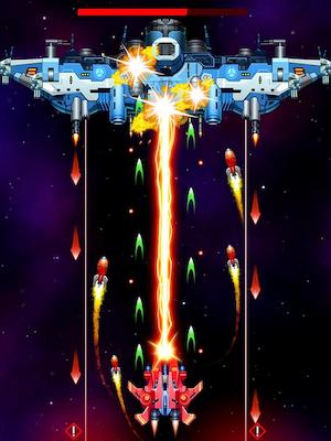 Space chicken shooting game MOD APK
