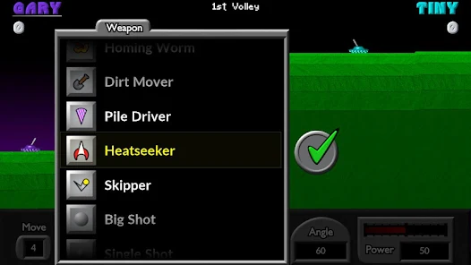 Pocket Tanks Screenshots