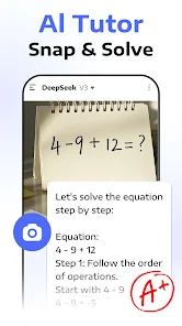 Screenshots Deep Think – AI Seek Chatbot