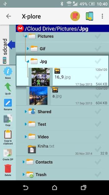 X-plore application manager