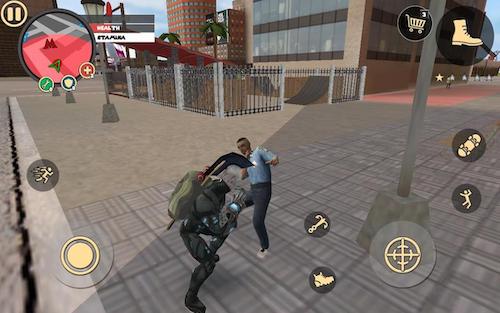 Rope Hero Vice Town, un jeu de rue captivant