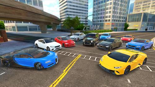 Racing in Car 2021 mod with complete ad blocking