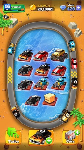 Merge Muscle Car America MOD money