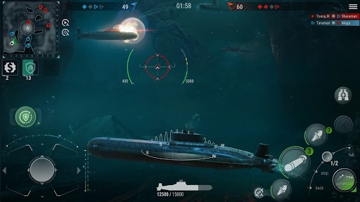 MOD Menu for WORLD of SUBMARINES