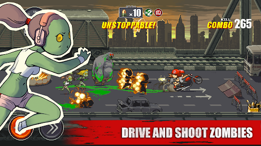 Dead Ahead: Zombie Bike Racing APK Screenshot
